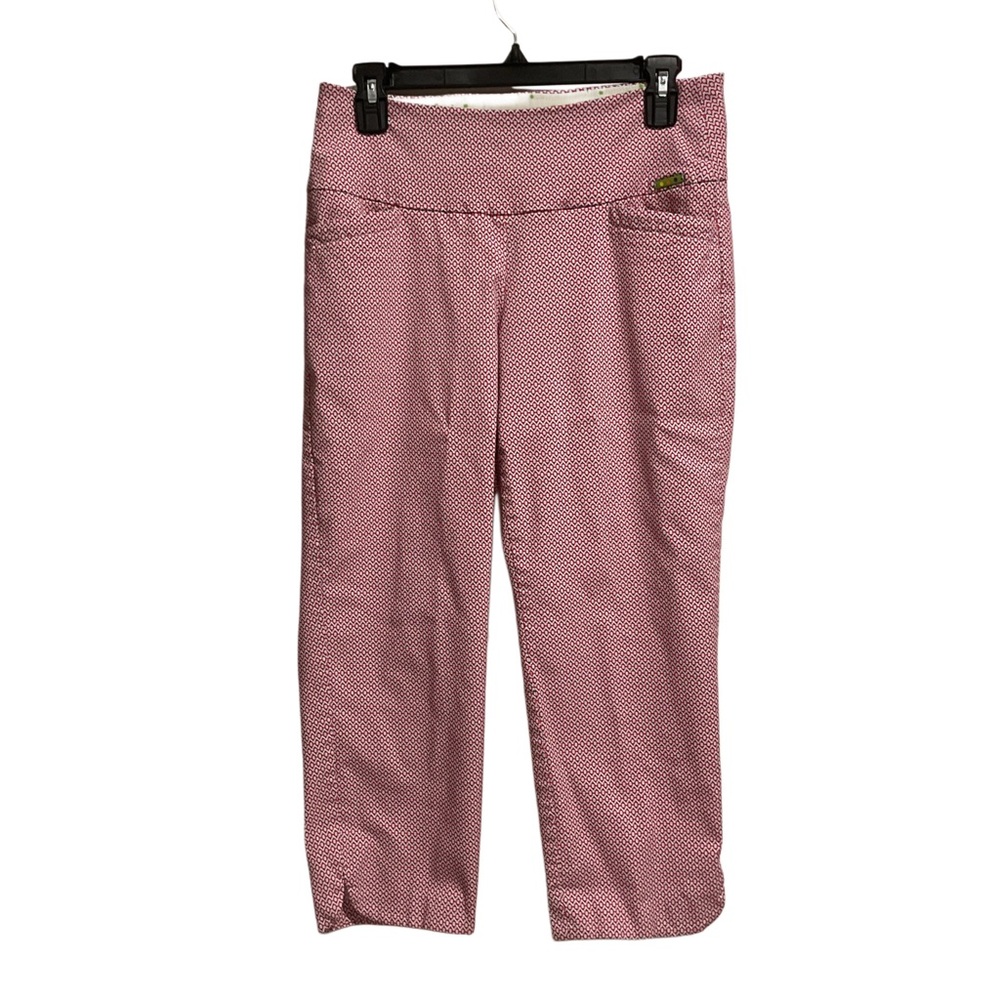 Swing Control Capri Golf Pants Mid-rise‎ Red